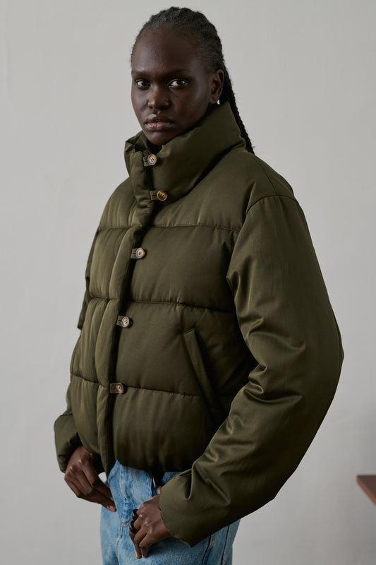 Doudoune Flore - Kaki - Femme