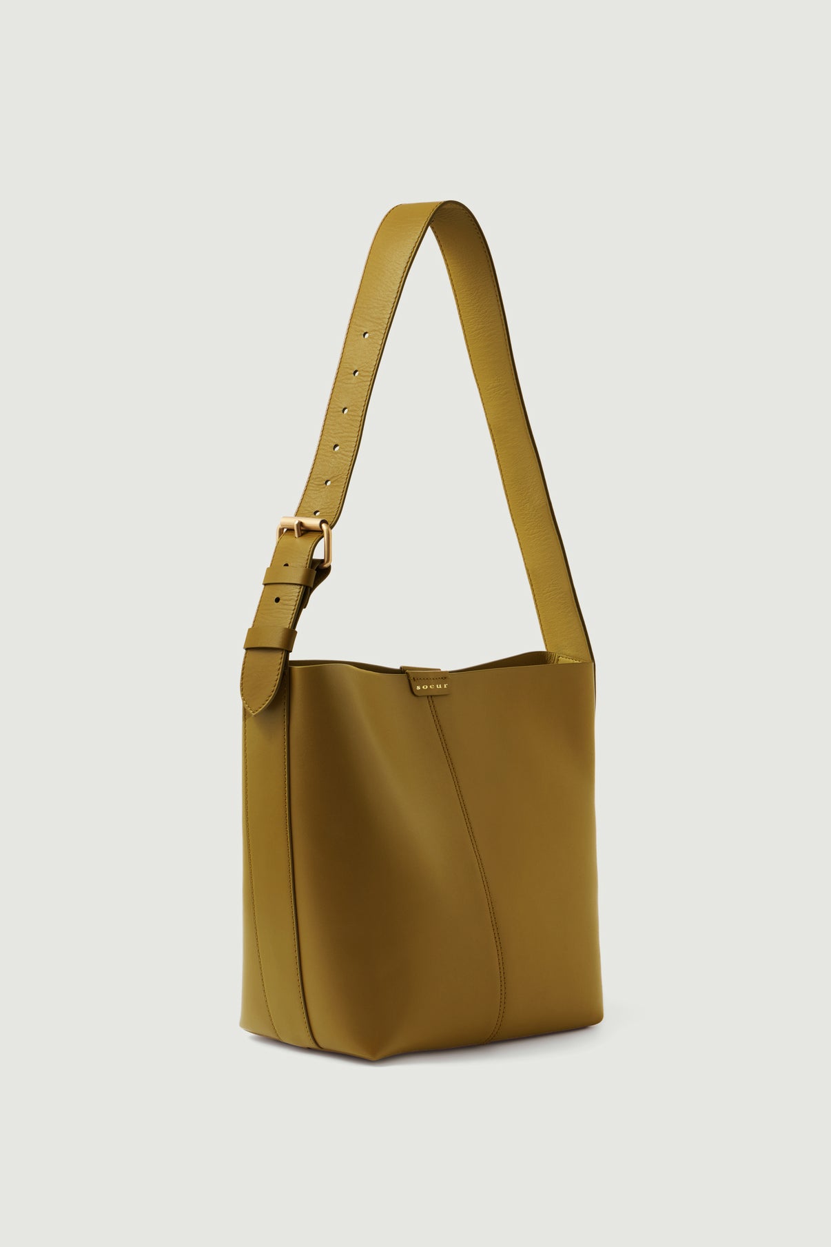 Sac Saudade Mini - Bronze/Beige - Cuir - Femme vue 3